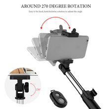 4 Colors Selfie Stick Mini Tripod Monopod Selfie Stick Bluetooth Remote Control Shutter Handheld Extendable Monopod Selfie Stick