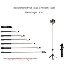 4 Colors Selfie Stick Mini Tripod Monopod Selfie Stick Bluetooth Remote Control Shutter Handheld Extendable Monopod Selfie Stick