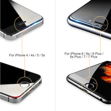 ABAG  for iPhone X Tempered glass for iPhone 6 6S 7 8 Plus Screen protector glass film for iPhone 5 SE 5C 4 Explosion-proof film
