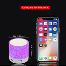 GETIHU Portable Mini Bluetooth Speakers Wireless Hands Free LED Speaker With TF USB FM Sound Music For Mobile Phone For iPhone 6