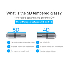 ESVNE 5D Tempered Glass for iphone 7 glass 6s plus Screen Protector For iPhone 6 Glass Full Cover Film Curved Edge