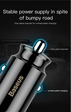 Baseus Mini USB Car Charger For Mobile Phone Tablet GPS 3.1A Fast Charger Car-Charger Dual USB Car Phone Charger Adapter in Car