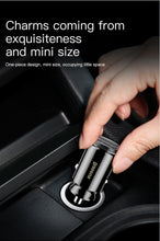 Baseus Mini USB Car Charger For Mobile Phone Tablet GPS 3.1A Fast Charger Car-Charger Dual USB Car Phone Charger Adapter in Car