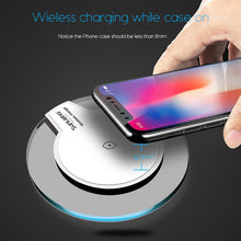 Qi Wireless Charger for Samsung Galaxy S8 S8Plus Suntaiho Fashion Charging Dock Cradle Charger for iphone XS MAX XR 8 Plus phone