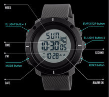 New Brand SKMEI Watch Men Military Sports Watches 50M Waterproof LED Digital Watch Clock Men Fashion Outdoor Wristwatches