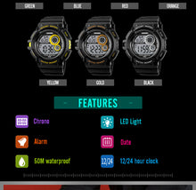 New Brand SKMEI Fashion Watch Men G Style Waterproof Sports Military Watches Shock Resistant Men's Luxury LED Digital Watch