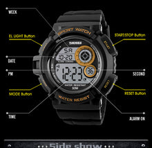 New Brand SKMEI Fashion Watch Men G Style Waterproof Sports Military Watches Shock Resistant Men's Luxury LED Digital Watch