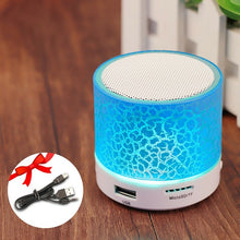 GETIHU Portable Mini Bluetooth Speakers Wireless Hands Free LED Speaker With TF USB FM Sound Music For Mobile Phone For iPhone 6