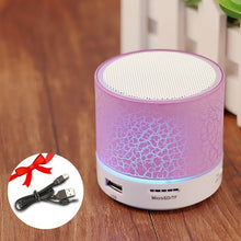 GETIHU Portable Mini Bluetooth Speakers Wireless Hands Free LED Speaker With TF USB FM Sound Music For Mobile Phone For iPhone 6