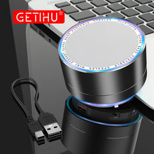 GETIHU Portable Mini Bluetooth Speakers Wireless Hands Free LED Speaker With TF USB FM Sound Music For Mobile Phone For iPhone 6